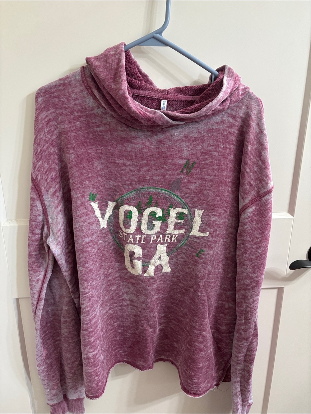 Cozy Pink Cowl Neck Pullover Sweater